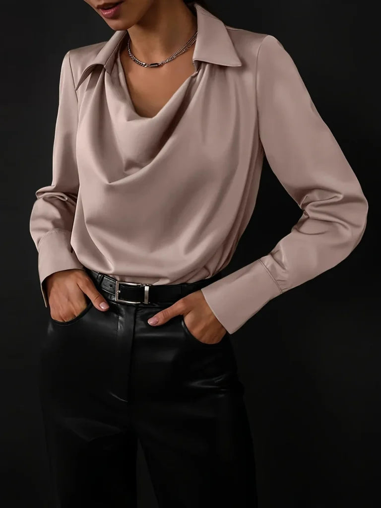 Seidige elegante Top