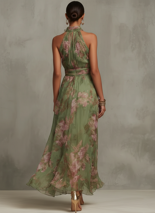 Livia | Maxikleid mit Blumenprint