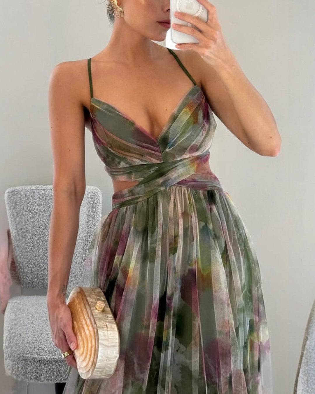 Giselle – Bezauberndes Maxikleid mit Blumenmuster