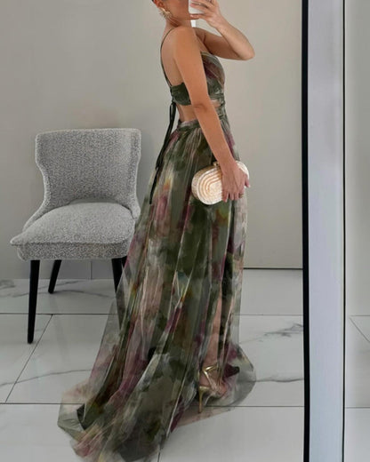 Giselle – Bezauberndes Maxikleid mit Blumenmuster