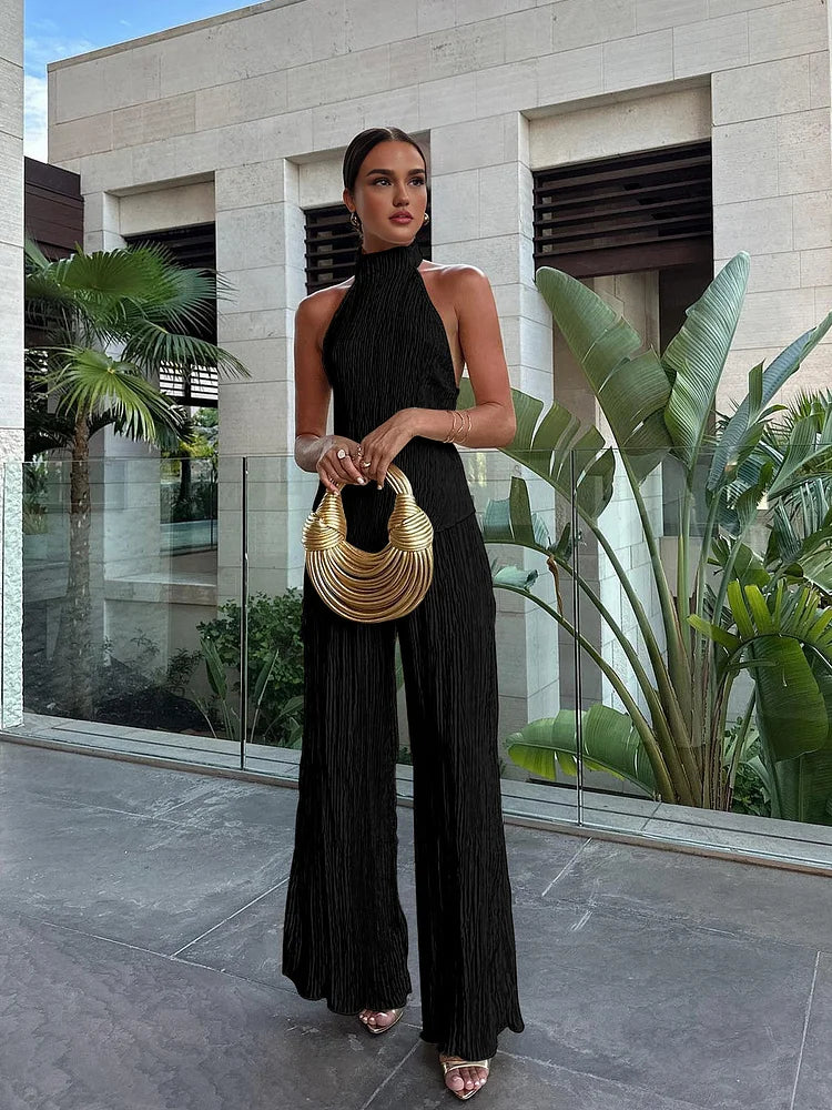 Lumière | Eleganter Neckholder-Jumpsuit