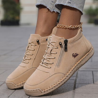 Flora | Ergonomische Schoenen Met Ritssluiting