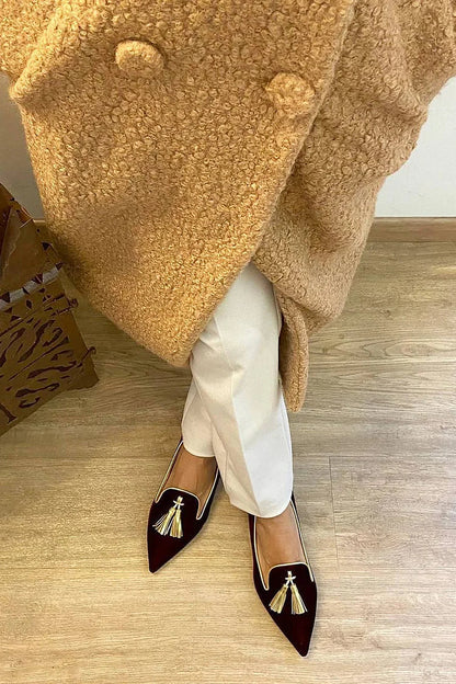 Loafer met Elegante Kwastjes