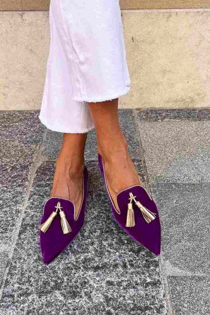 Loafer met Elegante Kwastjes