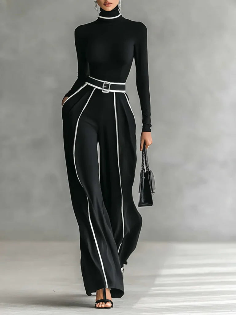 Luna Schwarz-Weiß Ensemble-Set