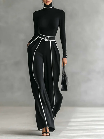 Luna Schwarz-Weiß Ensemble-Set