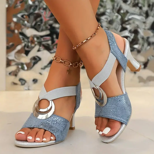 Angelique | Orthopedische sandalen met hoge hak