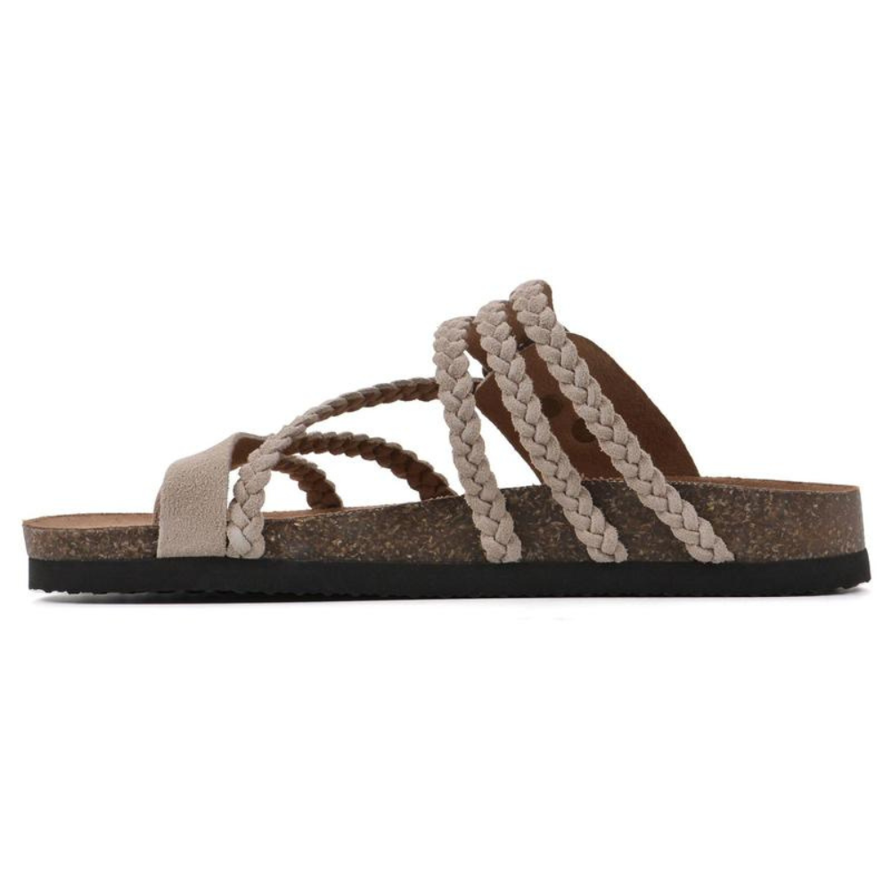 Lara | Elegante gevlochten sandalen