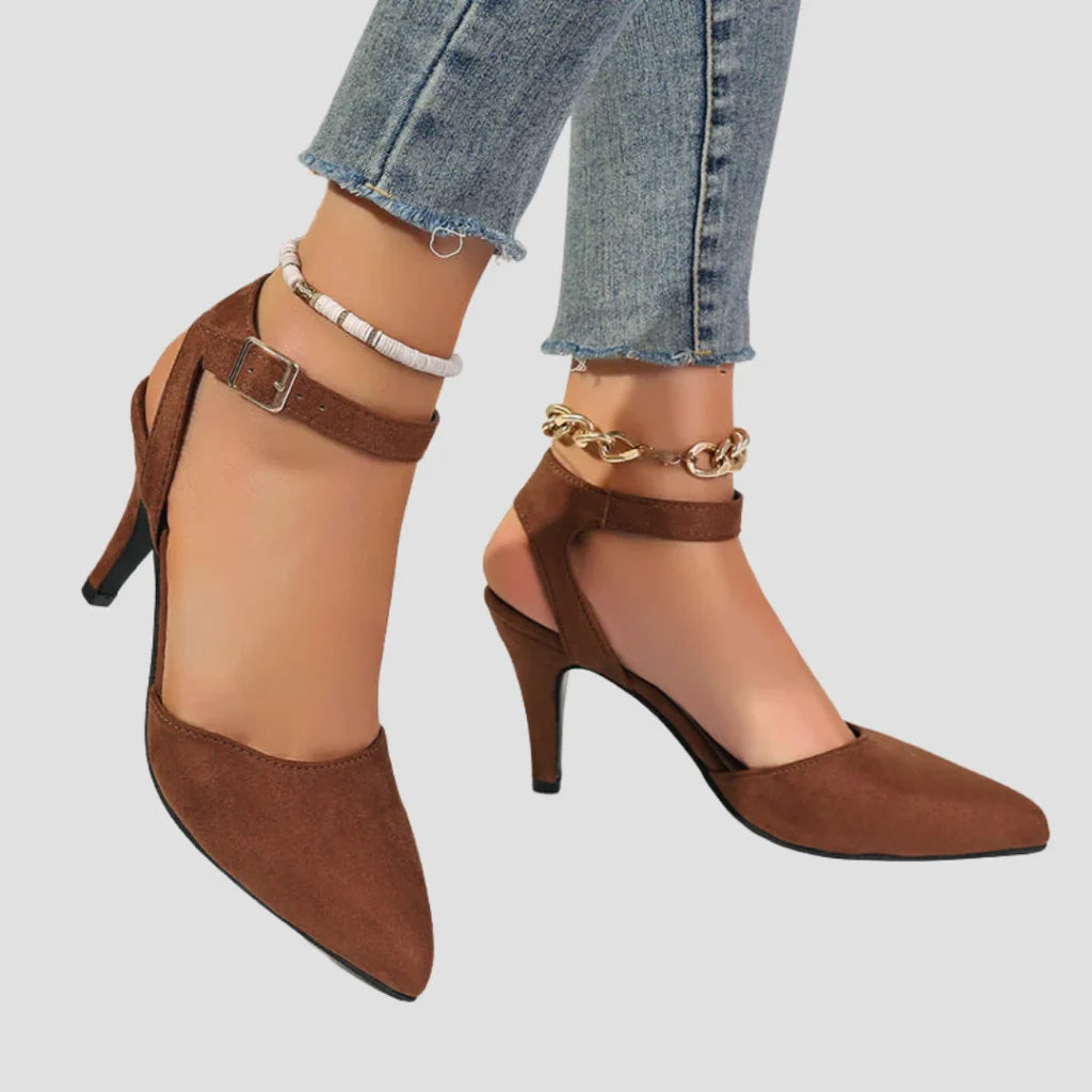 Nicole | Elegante Knöchelriemchen-Absätze