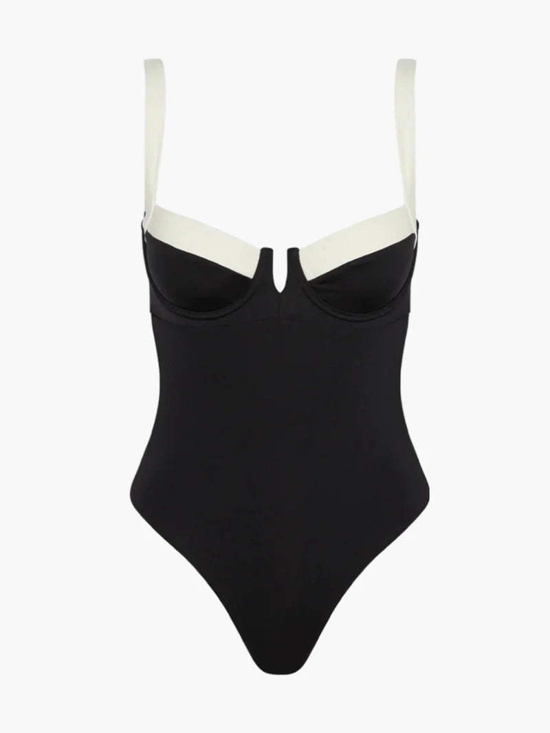 MOLLY | CONTRAST ONE PIECE