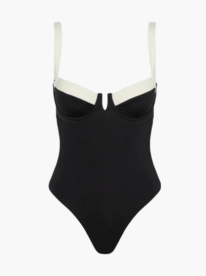 MOLLY | CONTRAST ONE PIECE