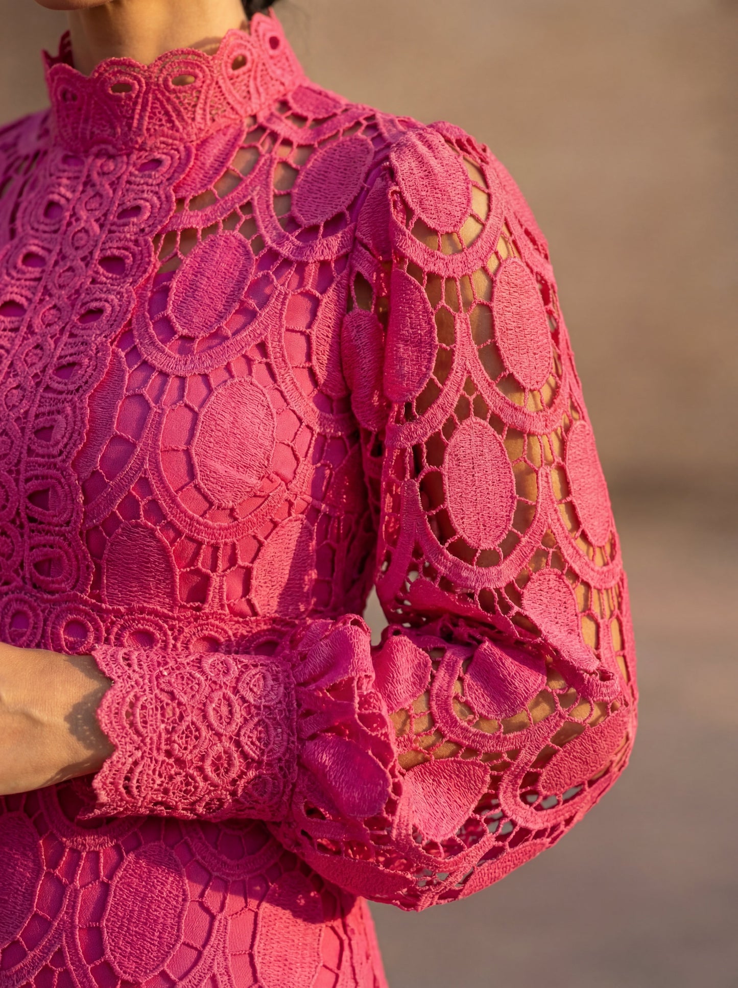 Capricorne | Robe en dentelle