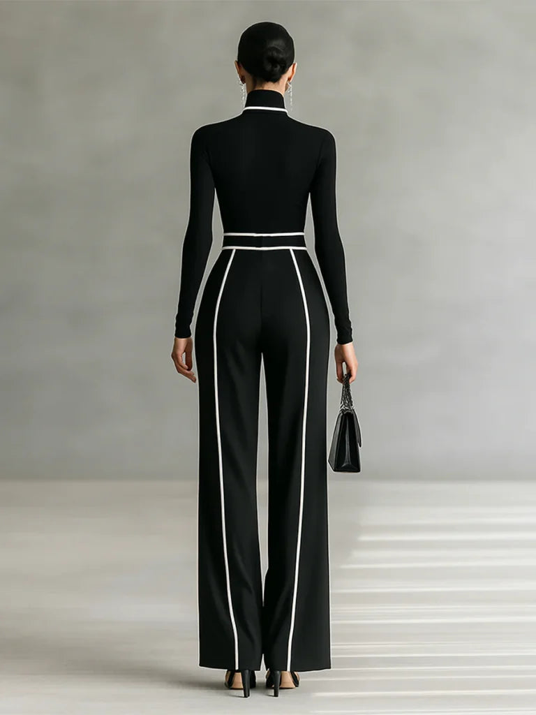 Luna Schwarz-Weiß Ensemble-Set