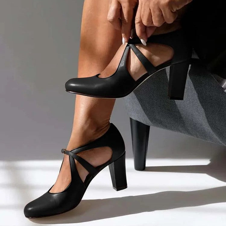 Camille | Talons élégants en cuir