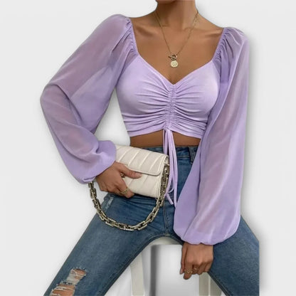 Jacqueline – vielseitige Abendbluse