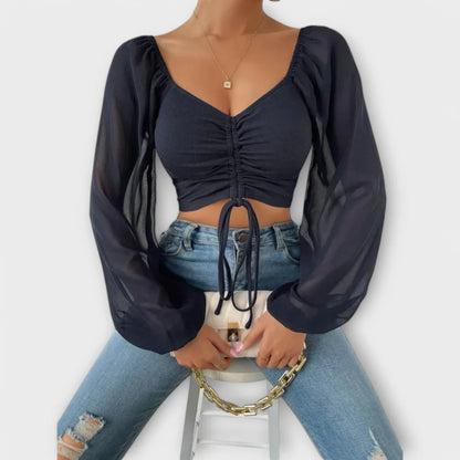 Jacqueline – vielseitige Abendbluse