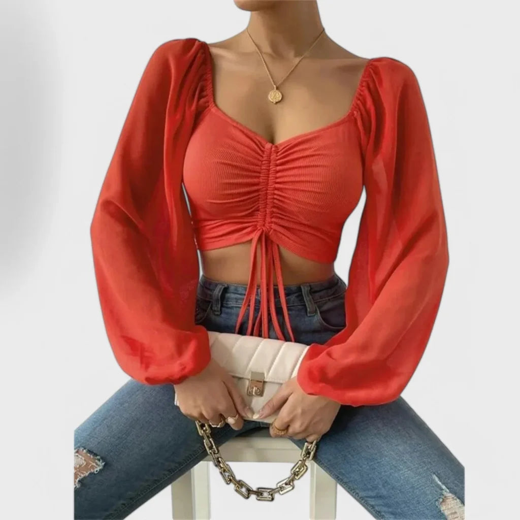 Jacqueline – vielseitige Abendbluse