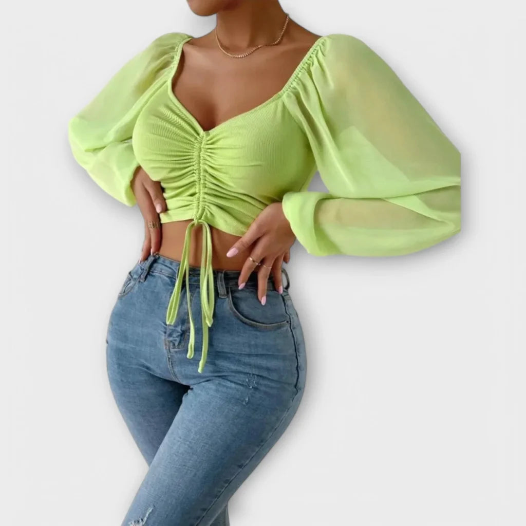 Jacqueline – vielseitige Abendbluse