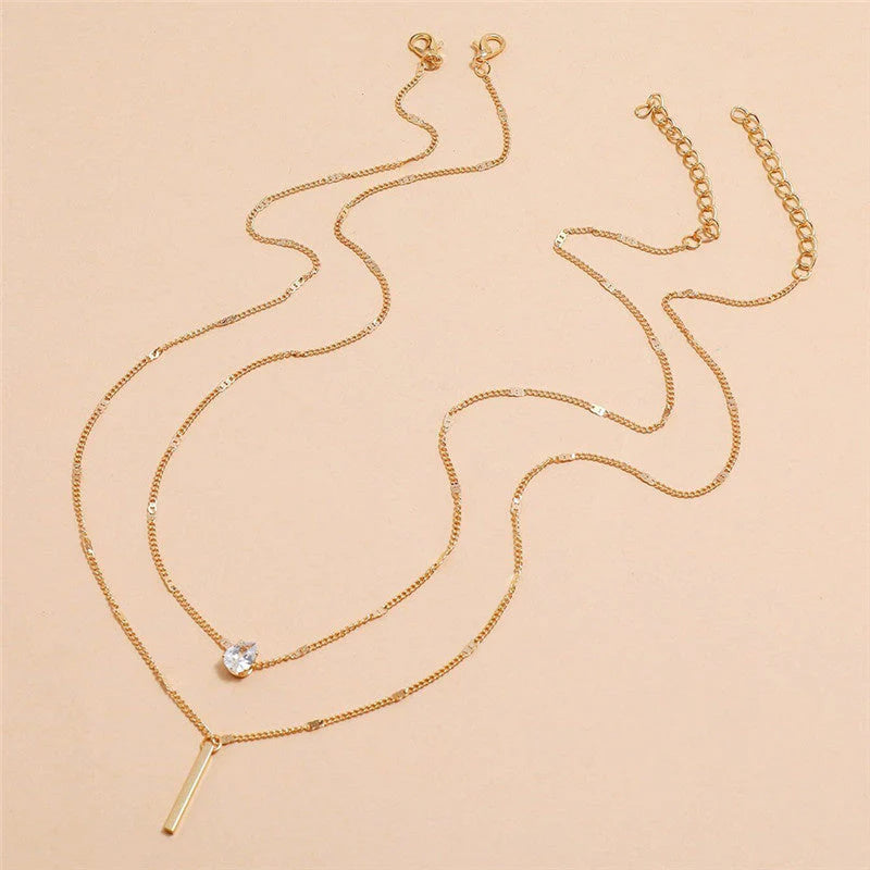 Vintage-Halsketten-Set mit Anhänger