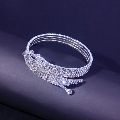 Geschichtetes Strassarmband