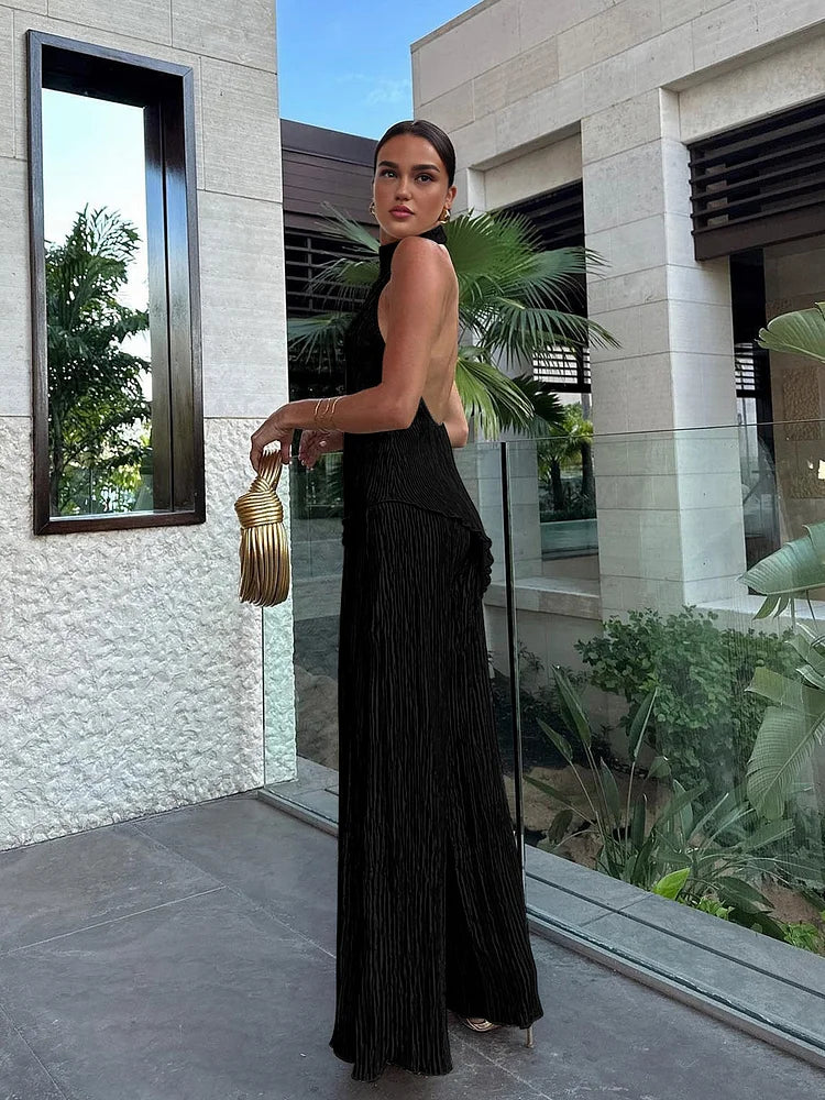 Lumière | Eleganter Neckholder-Jumpsuit
