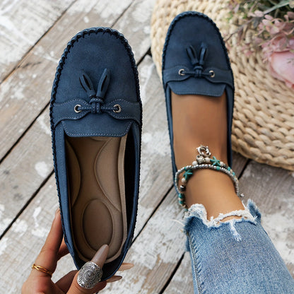 Nadine | Klassieke loafers met franjes