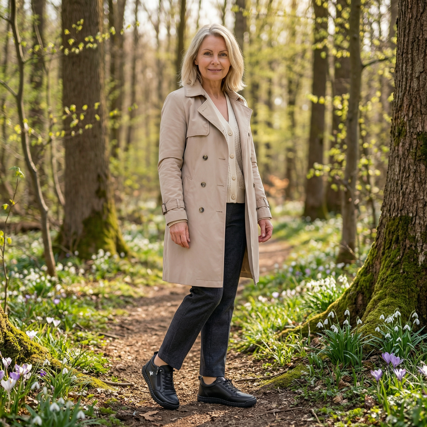 Flora | Ergonomische Schoenen Met Ritssluiting