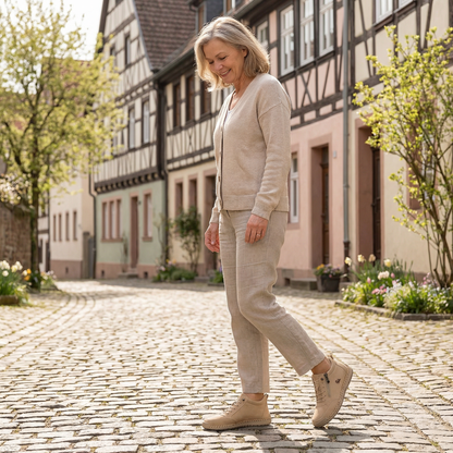 Flora | Ergonomische Schoenen Met Ritssluiting