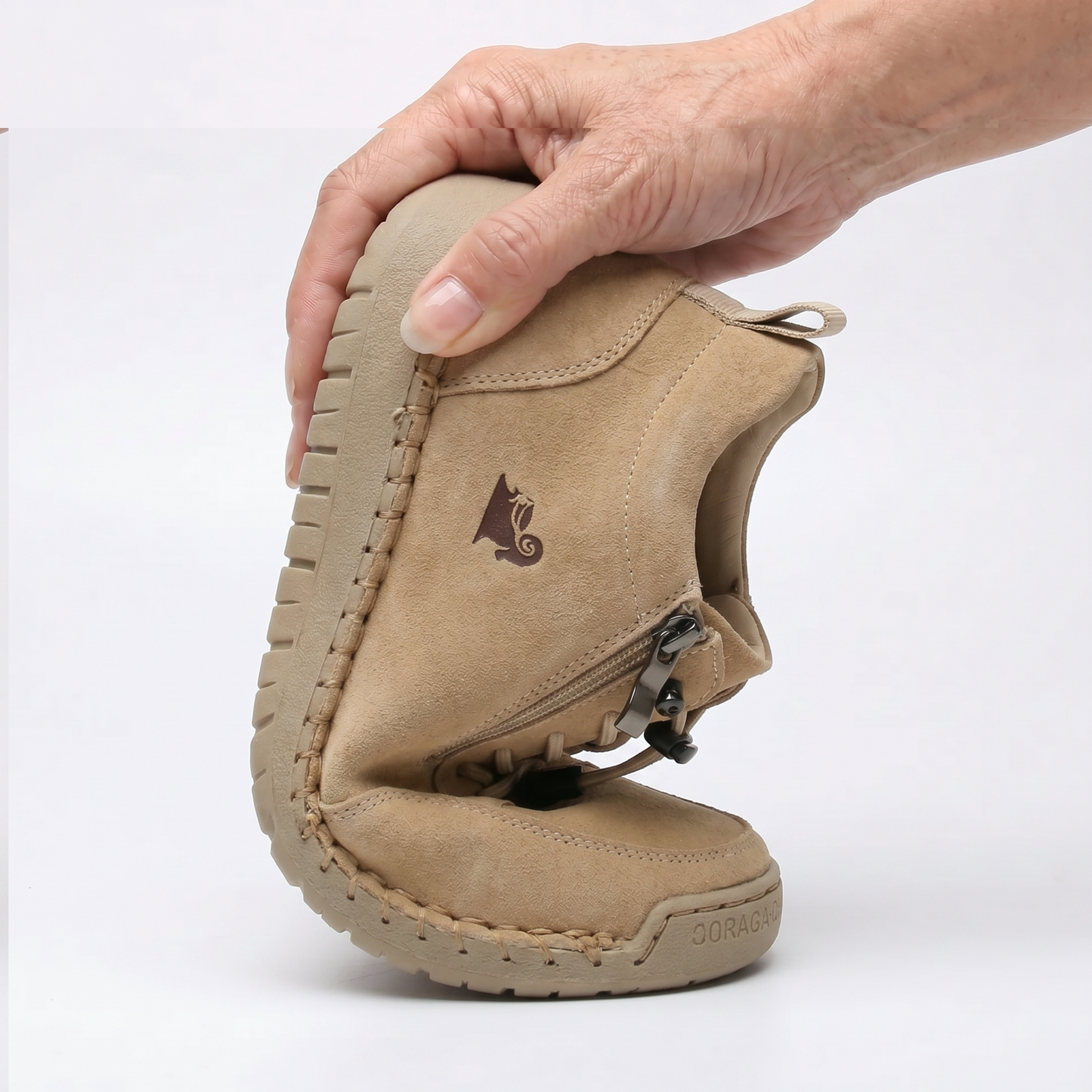 Flora | Ergonomische Schoenen Met Ritssluiting