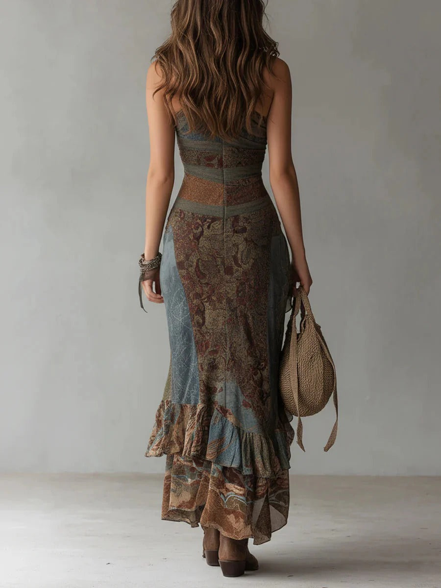 María | Maxikleid im Ethno-Stil