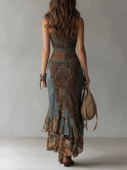 María | Maxikleid im Ethno-Stil