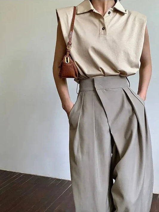 Jacky | Asymmetrische Baggy Hose