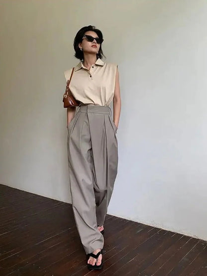 Jacky | Asymmetrische Baggy Hose