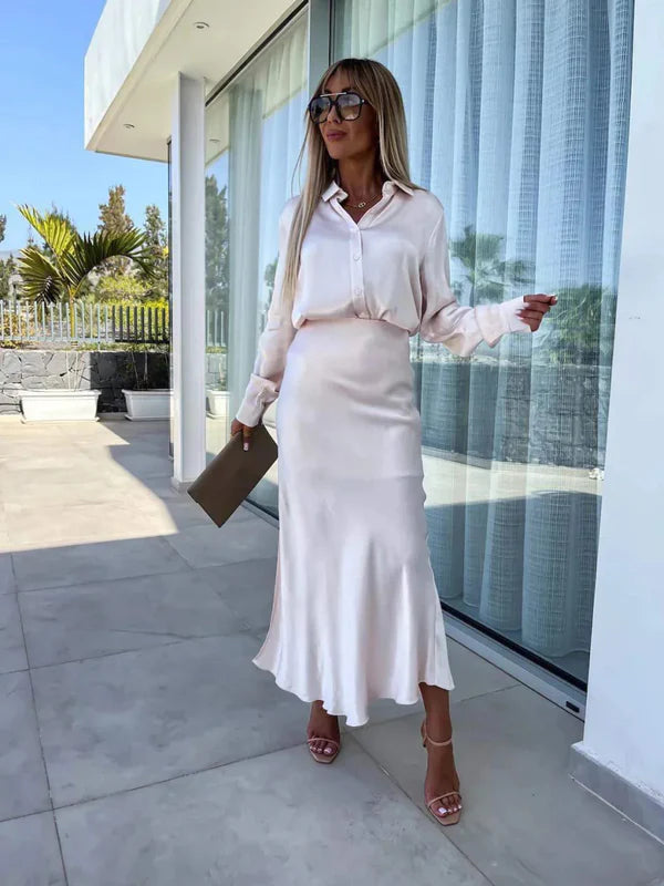 Janice | Satin Co-ord Set