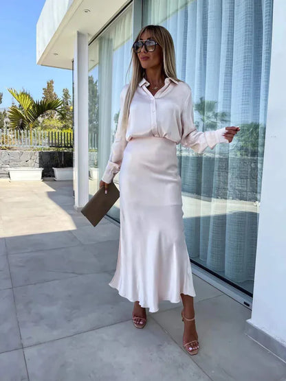 Janice | Satin Co-ord Set