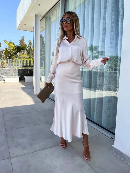Janice | Satin Co-ord Set