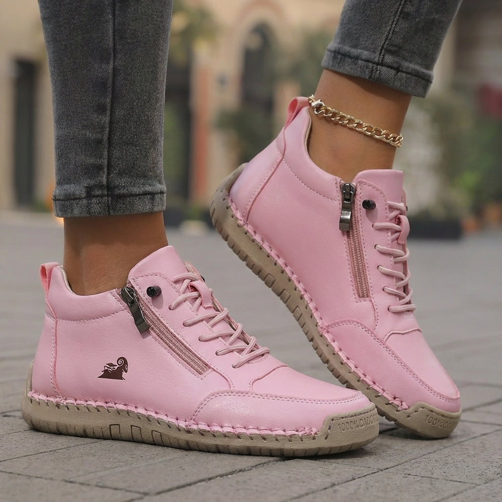 Flora | Ergonomische Schoenen Met Ritssluiting