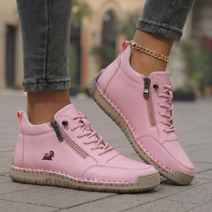 Flora | Ergonomische Schoenen Met Ritssluiting