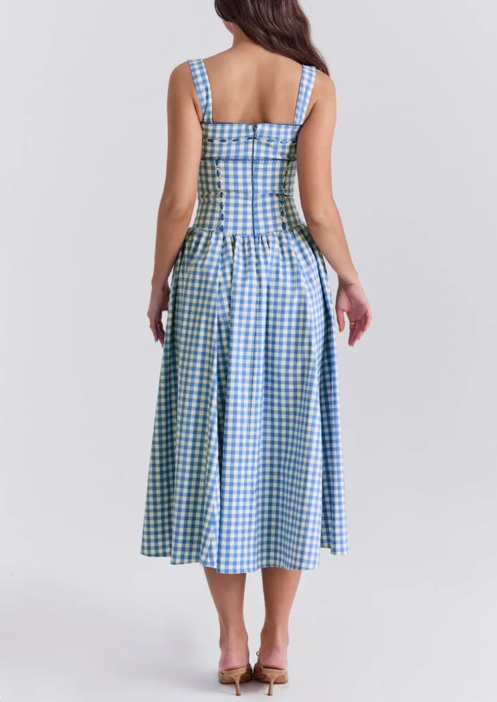 Ariana | Robe mi-longue sans manches