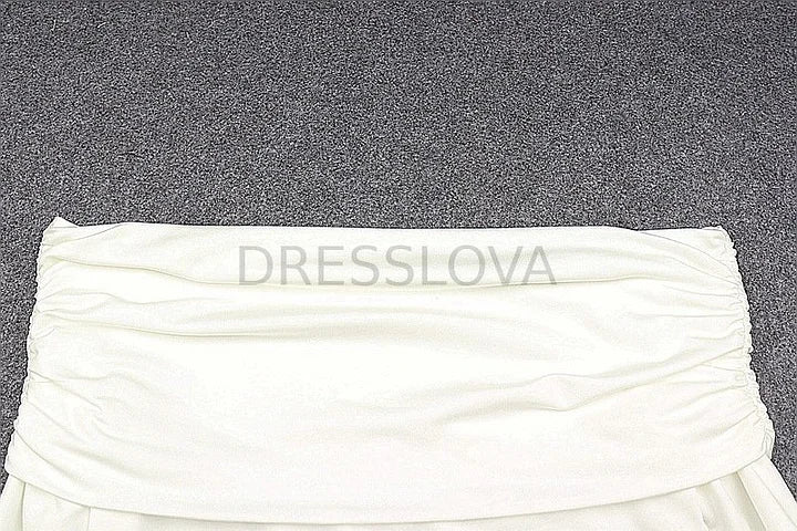 One-Shoulder-Ärmel Französisches Oberteil