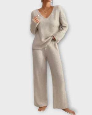 Frida® | Ribstrikket Loungesæt