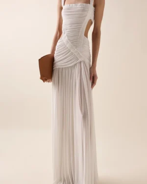 Orion Seperation Gathered Gown
