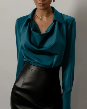 Zijdezachte Elegante Top