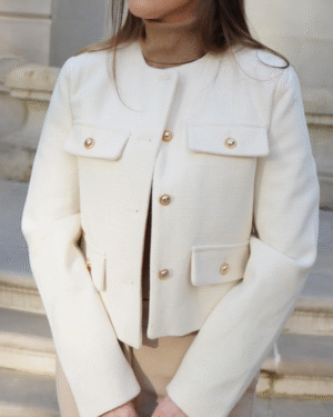 Megan | Vintage Cropped Jacket