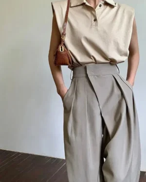 Jacky | Asymmetrische Baggy Broek