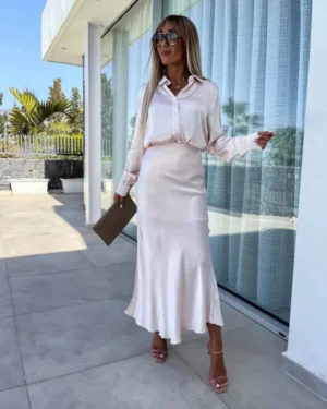 Janice | Satin Co-ord Set